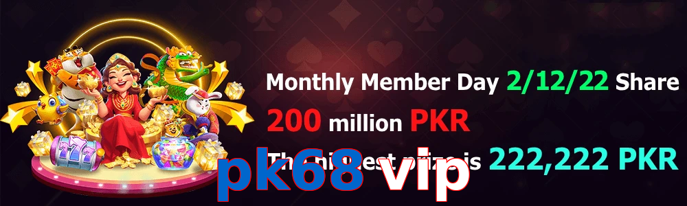 Pk68 vip game feature